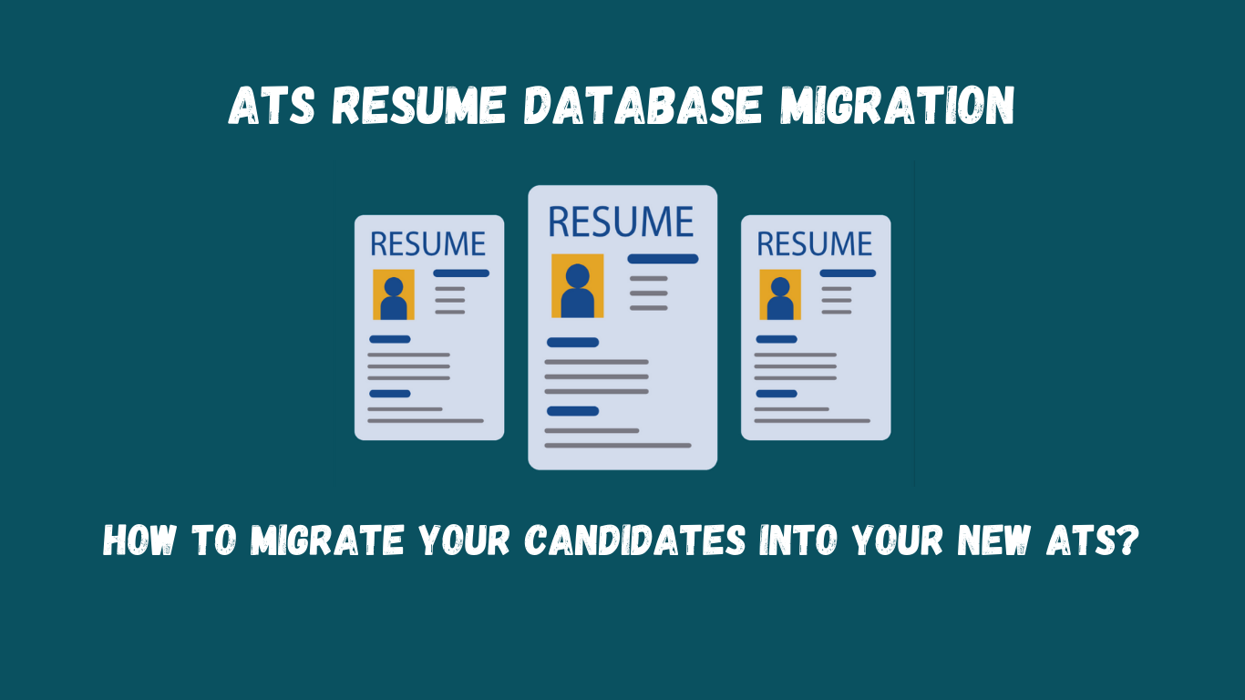 Sample Ats Data Base ATS Resume Database Migration: How to Migrate Your Candidates into Your ...