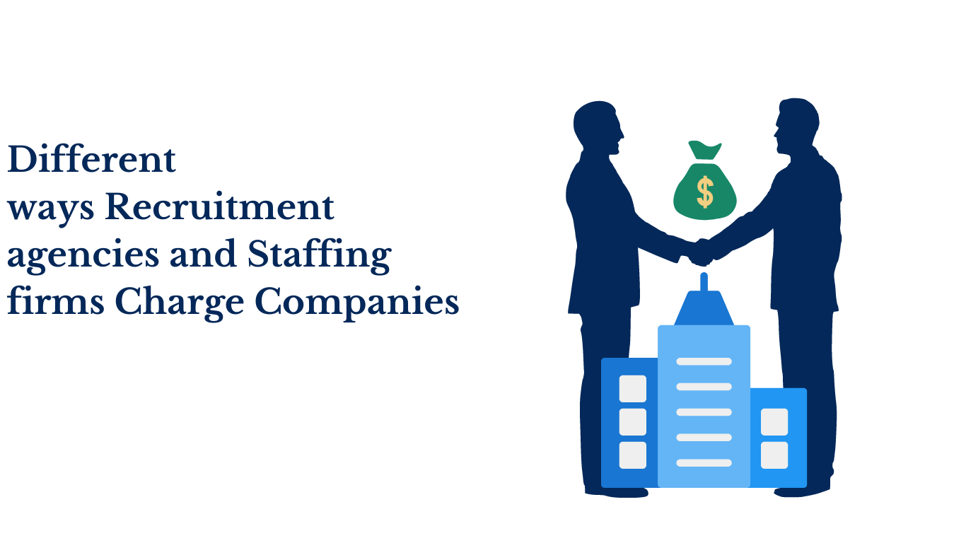 What are the different ways recruitment agencies and staffing 