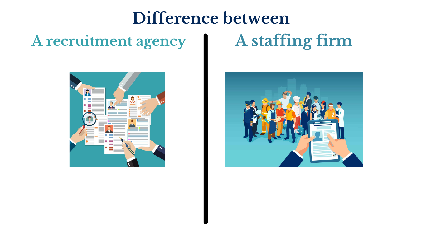 What is the Difference Between a Recruitment Agency and a Staffing Firm?