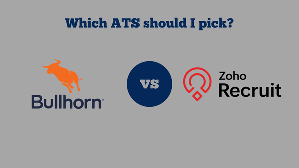 Bullhorn vs. Zoho Recruit - Which ATS Should I Pick?