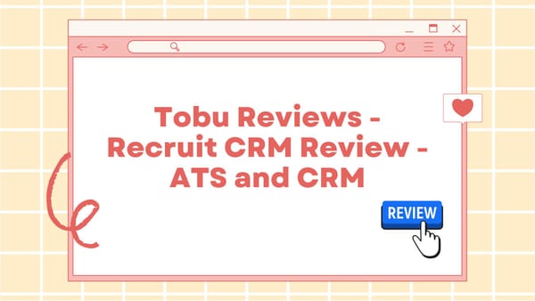 Recruit CRM Review