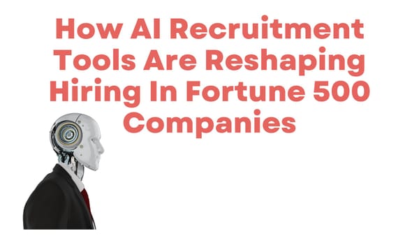 AI based Recruitment Tools