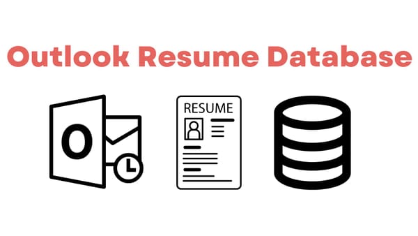 Outlook Resume Database