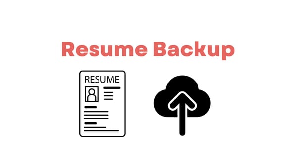 Resume Backup
