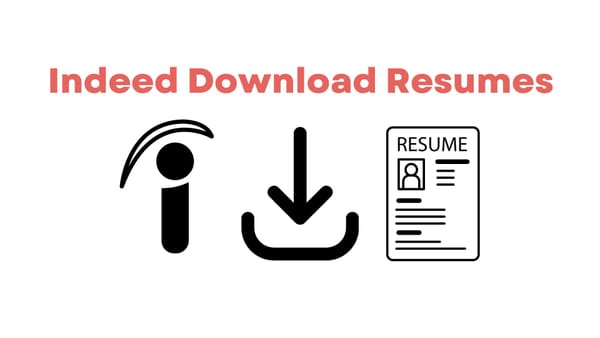 Indeed Download Resumes