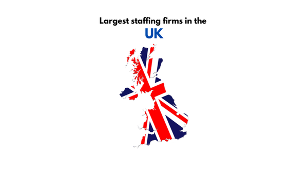 Largest staffing firms in the UK