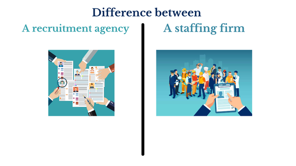 What is the Difference Between a Recruitment Agency and a Staffing Firm?