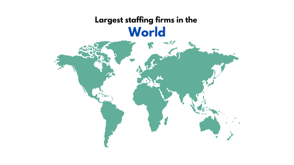 Largest staffing firms in the world