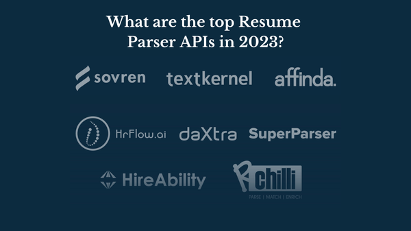 Best Resume Parsers with APIs