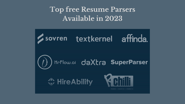 Which are the best resume parsers in 2023