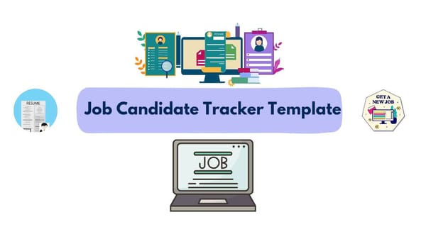 Job Candidate Tracker Templates