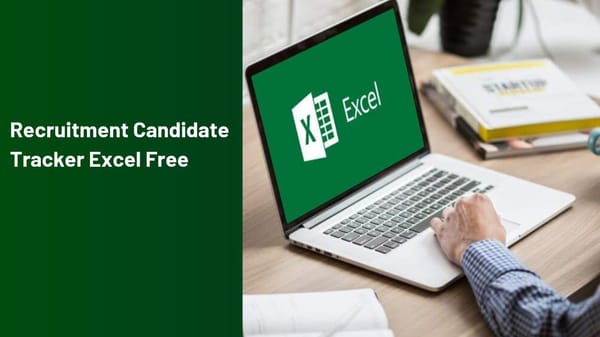 Free Recruitment Candidate Tracker in Excel