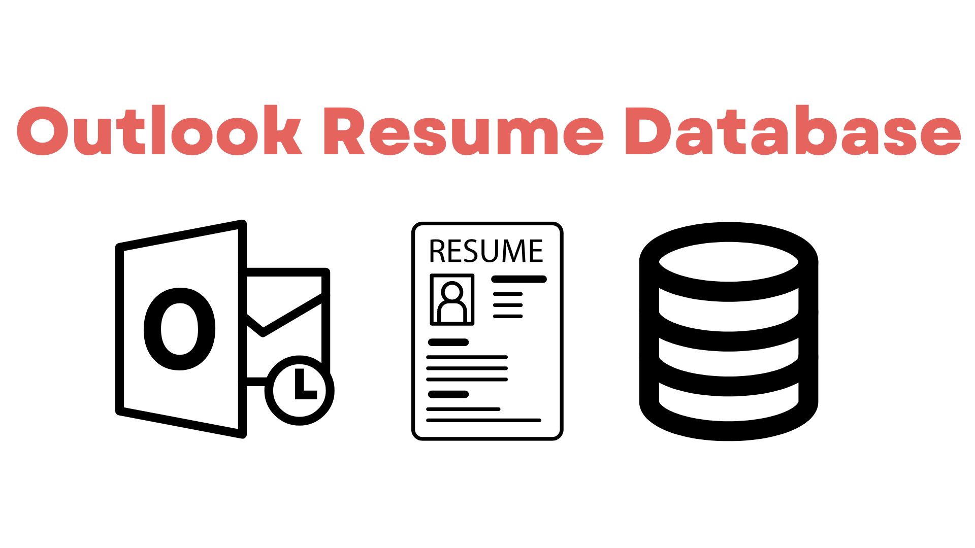 how to build a resume database